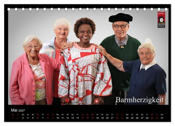 Produktbild: Sch&ouml;nheit im Alter - Worte von Martin Luther in Bildern (Tischkalender 2027 DIN A5 quer), CALVENDO Monatskalender