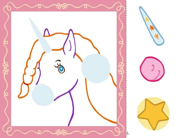 Produktbild: Mein erstes Einhorn-Bastelbuch