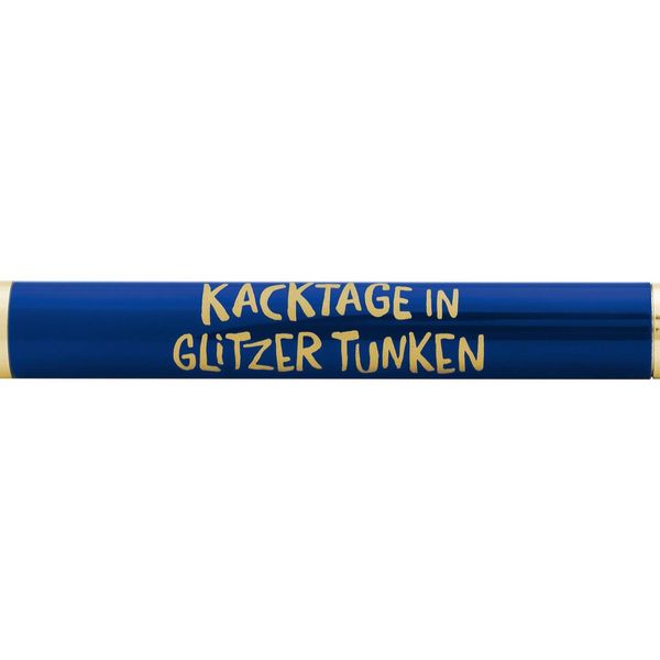 Produktbild: Kugelschreiber "Kacktage in Glitzer tunken & funkeln lassen"