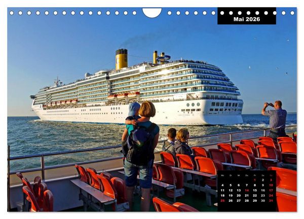 Produktbild: Bitte ein Schiff! (Wandkalender 2026 DIN A4 quer), CALVENDO Monatskalender