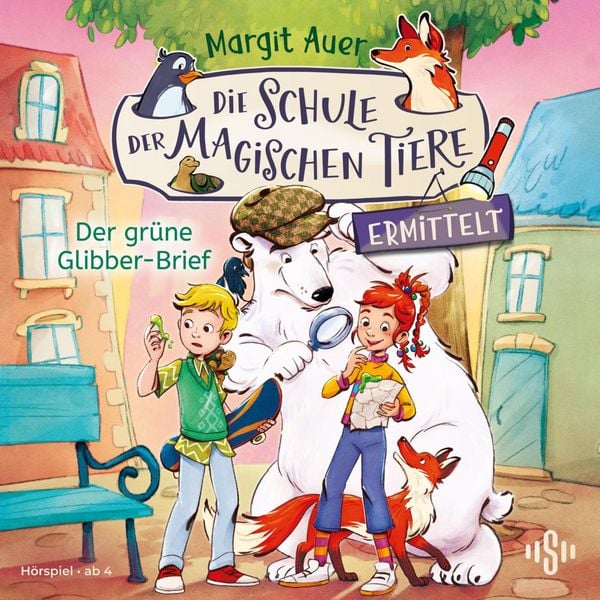 Produktbild: Die Schule der magischen Tiere ermittelt Neuausgabe 1: Der gr&uuml;ne Glibber-Brief (H&ouml;rspiel)