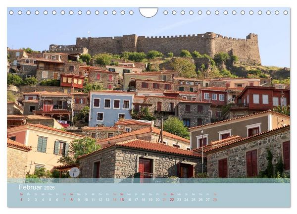 Produktbild: Lesbos - Inselimpressionen (Wandkalender 2026 DIN A4 quer), CALVENDO Monatskalender