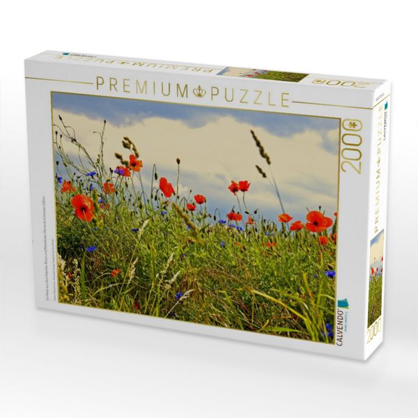 Produktbild: CALVENDO Puzzle Ein Motiv aus dem Kalender Rosen und Mohnbl&uuml;ten Momente Schweizer Edition | 2000 Teile Lege-Gr&ouml;&szlig;e 90x67cm Foto-Puzzle f&uuml;r gl&uuml;ckliche S