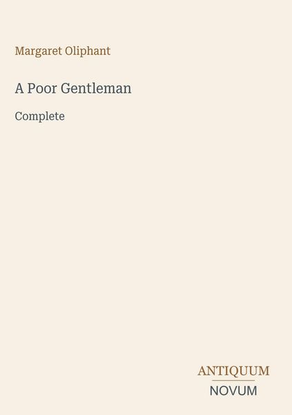 Produktbild: A Poor Gentleman
