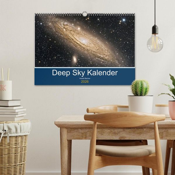 Produktbild: Deep Sky Kalender (Wandkalender 2026 DIN A3 quer), CALVENDO Monatskalender