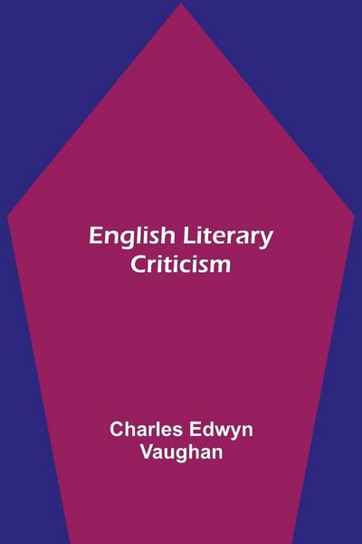 Produktbild: English Literary Criticism