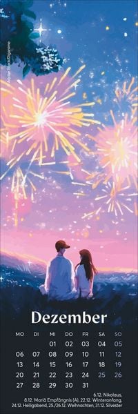 Produktbild: Romance Lesezeichen & Kalender 2027