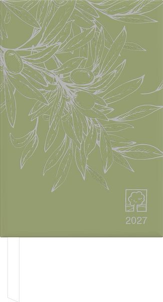 Produktbild: Wochenbuch Blauer Engel 1W/2S Zettler farblich sortiert 2027