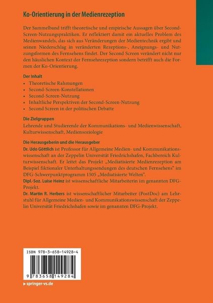Produktbild: Ko-Orientierung in der Medienrezeption