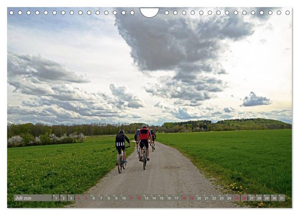 Produktbild: Unterwegs im N&uuml;rnberger Land (Wandkalender 2026 DIN A4 quer), CALVENDO Monatskalender