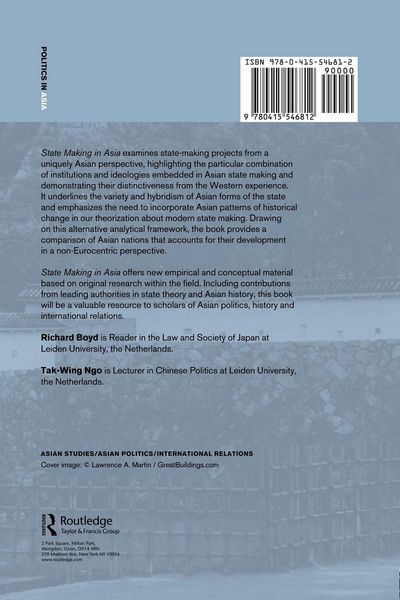 Produktbild: State Making in Asia