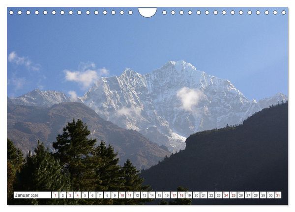 Produktbild: Im Reich des Sagarmatha (Wandkalender 2026 DIN A4 quer), CALVENDO Monatskalender