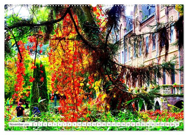 Produktbild: Gr&uuml;nes Paradies - Schlosspark Paffendorf (hochwertiger Premium Wandkalender 2026 DIN A2 quer), Kunstdruck in Hochglanz