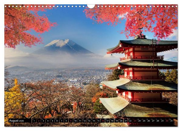 Produktbild: Japan. Impressionen (Wandkalender 2026 DIN A3 quer), CALVENDO Monatskalender