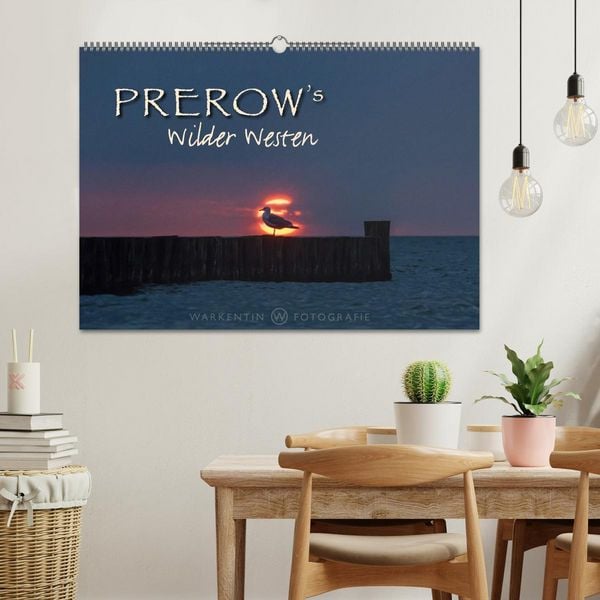 Produktbild: Prerows Wilder Westen (Wandkalender 2026 DIN A2 quer), CALVENDO Monatskalender