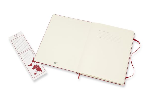 Produktbild: Moleskine Notizbuch, Xlarge, Liniert, Fester Einband, Scharlachrot