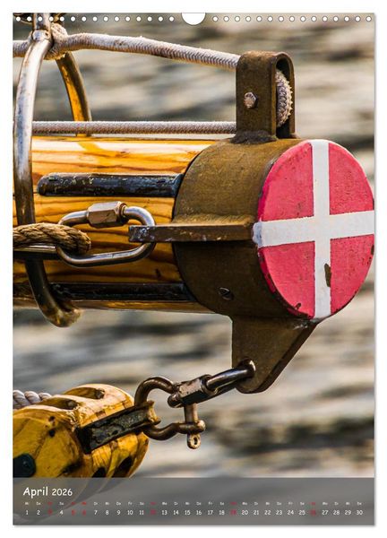 Produktbild: Maritime Details klassischer Yachten (Wandkalender 2026 DIN A3 hoch), CALVENDO Monatskalender