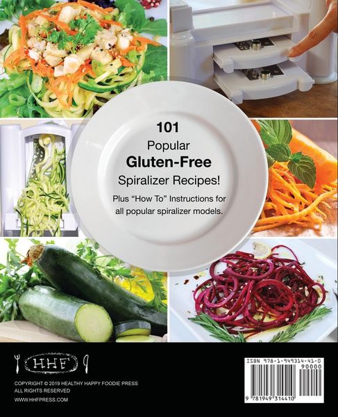 Produktbild: The New Gluten Free Vegetable Spiralizer Cookbook (Ed 2)