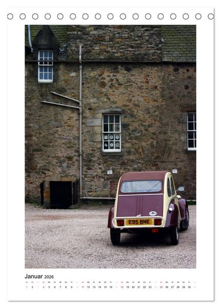 Produktbild: Edinburgh - Stadtansichten (Tischkalender 2026 DIN A5 hoch), CALVENDO Monatskalender