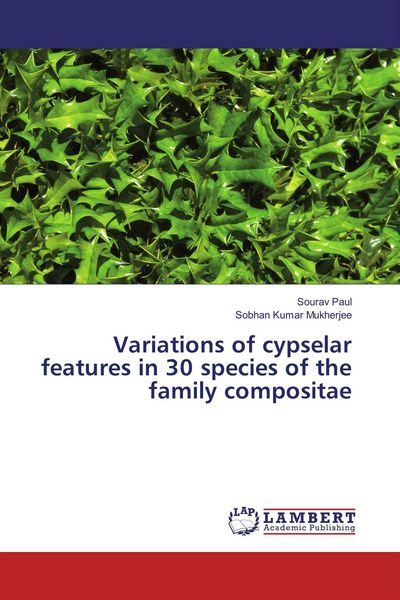 Produktbild: Variations of cypselar features in 30 species of the family compositae