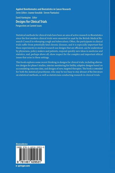 Produktbild: Designs for Clinical Trials