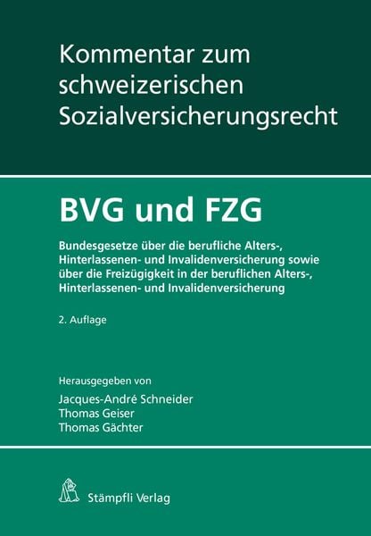 Produktbild: BVG und FZG