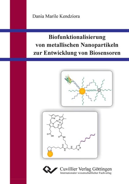 Produktbild: Biofunktionalisierung von metallischen Nanopartikeln zur Entwicklung von Biosensoren