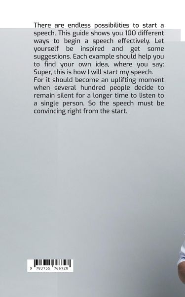 Produktbild: How to begin a speech