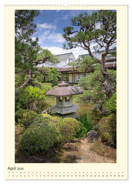 Produktbild: Japan - eine Sommerreise durch die Zeit (hochwertiger Premium Wandkalender 2026 DIN A2 hoch), Kunstdruck in Hochglanz