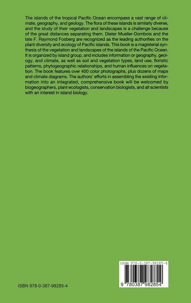 Produktbild: Vegetation of the Tropical Pacific Islands