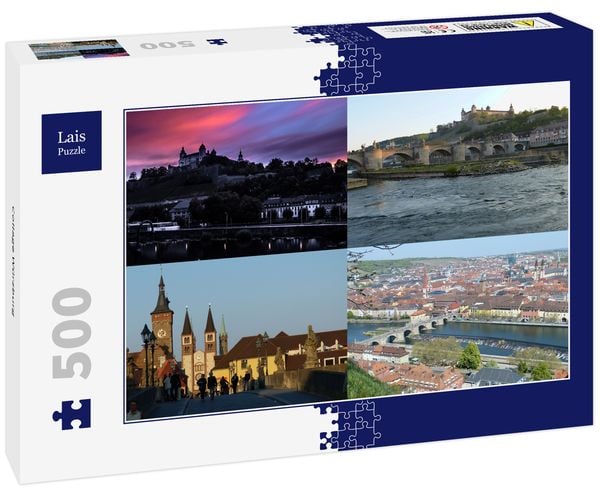 Lais Puzzle Collage Würzburg 500 Teile