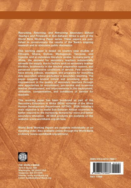 Produktbild: Recruiting, Retaining, and Retraining Secondary School Teachers and Principals in Sub-Saharan Africa
