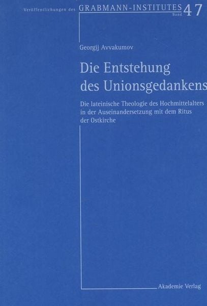 Produktbild: Die Entstehung des Unionsgedankens