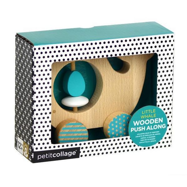 Produktbild: WHALE WOOD PUSH ALONG
