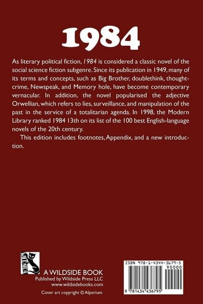 Produktbild: 1984 (English Edition)