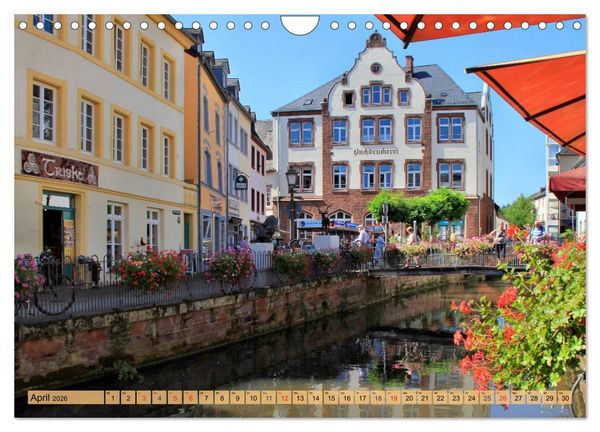 Produktbild: Saarburg - Ein sehenswertes St&auml;dtchen an der Saar (Wandkalender 2026 DIN A4 quer), CALVENDO Monatskalender