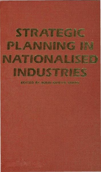 Produktbild: Strategic Planning in Nationalized Industries