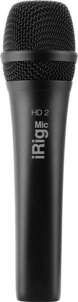 IK Multimedia iRig Mic HD 2 Handymikrofon Übertragungsart (Details):Kabelgebunden inkl. Kabel, inkl. Tasche, inkl. Stati