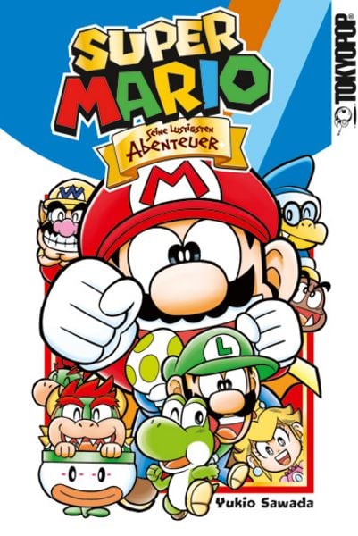 Super Mario - Seine lustigsten Abenteuer, Paperback von Yukio Sawada, Tokyopop GmbH, 978-3-7593-1474-1