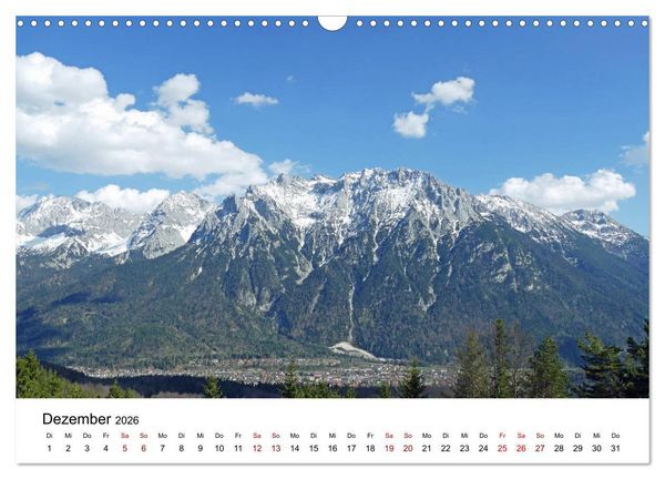 Produktbild: Wundersch&ouml;ne Landschaften in den Alpen (Wandkalender 2026 DIN A3 quer), CALVENDO Monatskalender