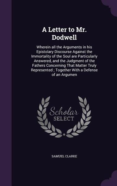 Produktbild: A Letter to Mr. Dodwell
