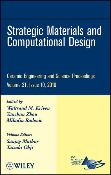 Produktbild: Strategic Materials and Computational Design, Volume 31, Issue 10