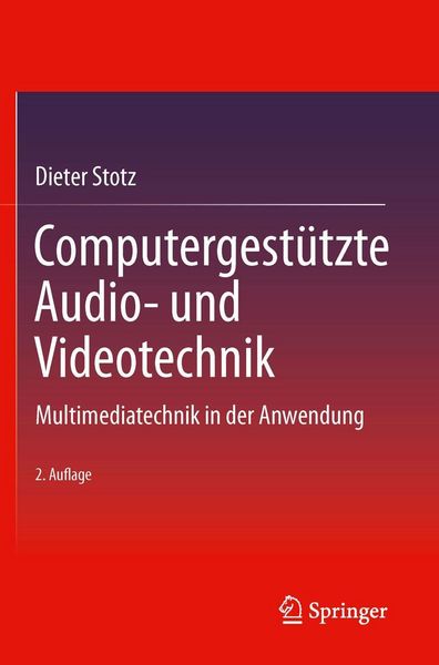 Produktbild: Computergest&uuml;tzte Audio- und Videotechnik
