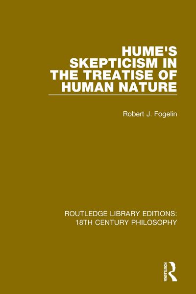 Produktbild: Hume's Skepticism in the Treatise of Human Nature