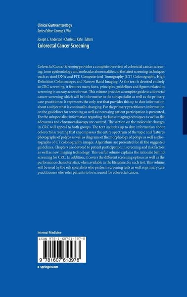 Produktbild: Colorectal Cancer Screening