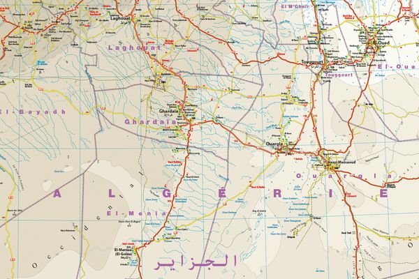 Produktbild: Reise Know-How Landkarte Algerien, Tunesien | Algeria, Tunisia (1:1.700.000)
