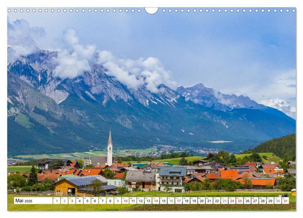 Produktbild: Reise nach Tirol - Die kleinen D&ouml;rfer bei Innsbruck (Wandkalender 2026 DIN A3 quer), CALVENDO Monatskalender