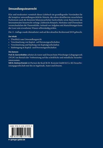 Produktbild: Umwandlungssteuerrecht