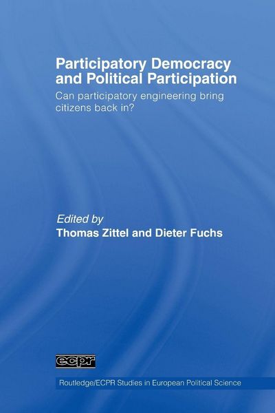 Produktbild: Participatory Democracy and Political Participation