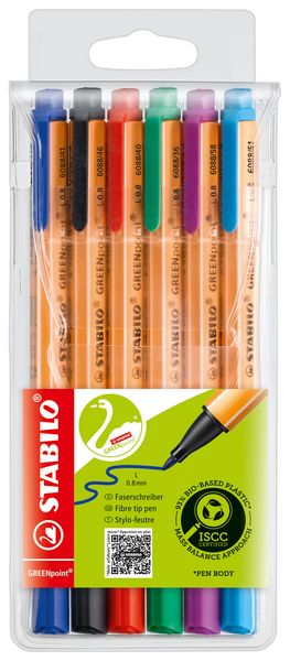 Produktbild: STABILO Filzschreiber GREENpoint